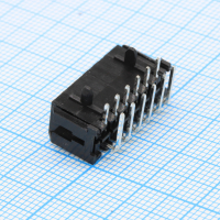 DS1073-04-2X6MRB6 Разъем штыревой двухрядный угловой на плату 12 контактов 2х6, шаг 3,0мм CONNFLY pe602967 фото