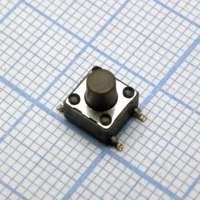 DTSM-63N-V-T/R Кнопка тактильная миниатюрная SMD (6*6*7.0) DPT pe81239 фото