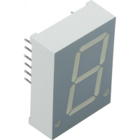 SA08-11EWA 1 разрядный индикатор 20,32мм/красный/625нм/1.9-6.4мкд/ОА Kingbright pe5720 фото