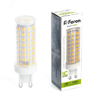 Лампа светодиодная LED 15вт 230в G9 белый капсульная 38213 Feron pe801880 фото