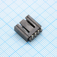 DS1070-06-4MR8B Разъем штыревой однорядный угловой на плату 4 контакта, шаг 2,54мм CONNFLY pe569944 фото