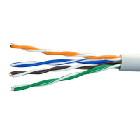 Кабель витая пара U/UTP кат.5E 4х2х24AWG solid Cu PVC In. Premium (м) 01-0313-5 SUPRLAN pe577112 фото