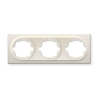 Рамка 3-м Florence беж. 1E52301301 2172807 OneKeyElectro pe586584 фото