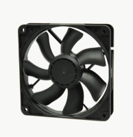 YDH1225B12G Вентилятор 12В 120х120x25 B, 5.64W, 3000 об/мин, 176.5м3/час, 45.9дБ, подшипник качения, тип вывода - провод YCCFAN pe528985 фото
