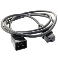 Кабель питания ДКС, IEC 60320 С19 - IEC 60320 C20, 0.5м, сечение 3 x 2,5мм R5CORD9005 DKC pe741721 фото