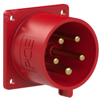 Вилка встраиваемая 32А/400V/3P+N+E/IP44 00-00002286 ALPENBOX pe820569 фото