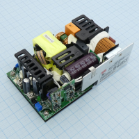 EPP-500-24 AC-DC, 321Вт (вент. 499.2Вт), ККМ, вход 80…264V AC, 47…63Гц /113…370В DC, выход 24В/13.4A (вент. 20.8А), рег. вых 22.8…25.24В, изоляция 3000В AC, открытая плата 127х76х40мм, -30…+70°С, доп. pe379737 фото