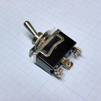 KN3(C)-102A-B2 Тумблер ON-ON  1 группа контактов с  винтами Jietong pe122457 фото
