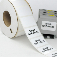 Маркировочная наклейка NPP-35х22-W белая (уп. 1400 шт.), 11635220 Элегир Маркинг pe476506 фото