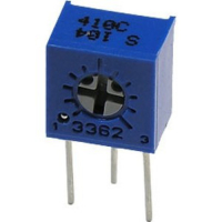 TSR-3362S-503R Потенциометр однооборотный керметный 50кОм 0.5Вт ±10% (6.6 X 4.7 X 6.99мм) SUNTAN pe20058 фото