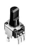 RK09K1130AJ3 Singl-unit, Vertical, Flat shift 15mm, 10K, логариф. хар-ка (15A) ALPS pe21082 фото