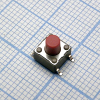 DTSM-63R-V-T/R Кнопка тактильная миниатюрная SMD (6*6*7.0) DPT pe106586 фото