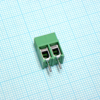DG302-5.0-02P-14-00A(H) Винтовой клеммный блок с защитой провода, 2 контакта. Серия DG302-5.0 Degson pe318299 фото