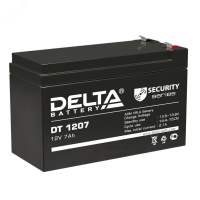 Аккумулятор ОПС 12В 7А.ч DT 1207 DELTA pe582491 фото