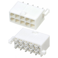 1-770743-0 Разъем питания на плату, Серия Mini Universal MATE-N-LOK, 10 контактов, Штекер, 4.14 мм TE Connectivity pe320860 фото