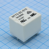 NT73-2-C-S-10-DC24V-0.36 Реле силовое 10А одна группа на переключение катушка 24В 0.36Вт монтаж в отверстие FORWARD pe843357 фото