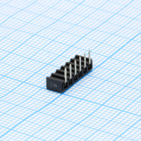 DS1026-02-1X6S8BR Гнездо на плату угловое 1x6 конт., шаг 2.00мм, высота 4.3мм, позолоч. CONNFLY pe391261 фото