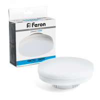 Лампа светодиодная LED 20вт GX70 дневной таблетка 48308 Feron pe801886 фото