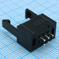 DS1013-01-06SSiB-B IDC разъем, вилка на плату прямая двухрядная 6pin(2x3), шаг 2.54мм с фиксатором CONNFLY pe482144 фото