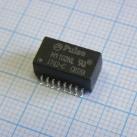 H1102NLT Телекоммуникационный трансформатор 1:1/1:1 16 выводов, 0.65Ом PULSE pe351584 фото