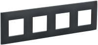 SKANDY Рамка 4-местная SK-F04G графит IEK SK-M42-K53 IEK pe796769 фото