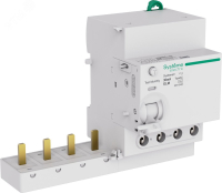 Блок дифференциального тока (ВДТ) 63A 4P 30мА Тип-AC 400В Systeme9 S9V12463 Systeme Electric pe1070178 фото