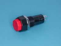 PSW-6FA-R Кнопка восьмиугольная 220В 1А с фиксацией, крепление гайка, красная BrownBear pe387426 фото