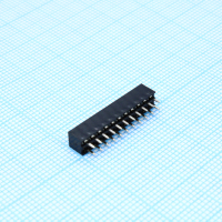 DS1026-06-2X11S8BV Гнездо на плату 2x11 конт., шаг 2.00мм, высота 4.3мм ширина 4.1мм, позолоч. CONNFLY pe391266 фото