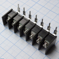 DG25R-B-07P-13-00A(H) Барьерный клеммный блок 7 контактов. Серия DG25R-B Degson pe90724 фото