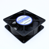 EC1238A2HSL-7 Вентилятор 220В AC, 16W, 2500об/мин., 120x120х38мм, 162.24м3/час, 40дБ, подшипник скольжения, тип вывода - провод EVERCOOL pe420196 фото