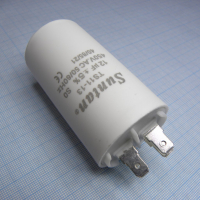 TS1113Q0126JSB000R Конденсатор пленочный 12мкФ 450В ±5% (40 X 70мм) монтаж на шпильку алюминиевый цилиндрический корпус 85°С SUNTAN pe358500 фото