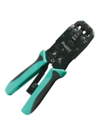 CP-200R Клещи для обжима 10P10C/8P8C/6P6C/6P4C/4P4C/4P2C с храповым механизмом Pro\'sKit pe589668 фото