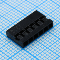 I-DS1071-01-SCB01X6 Корпус розетки на кабель 1x6 контактов, шаг 2мм, 250В 3А. Требуются контакты T-DS1071-01-SC600 CONNFLY pe772965 фото