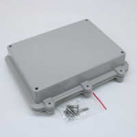 HQ017SLG Алюминиевый герметичный корпус светло-серого цвета с защитой IP67 200х150х50 мм GAINTA pe409446 фото
