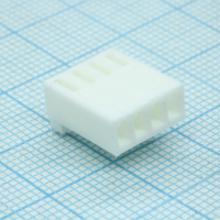 22013047 Корпус однорядного разъема с шагом 2,54мм, серия 2695 на 4 контакта Molex pe432230 фото