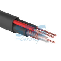 Кабель КВК-П-2 +2x0,50 мм (Cu/CCA) (96) черный, 200 м, 01-4215 PROconnect pe718950 фото
