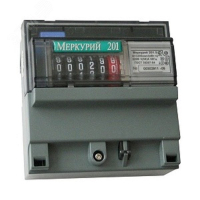 Счетчик Меркурий 201.5 1ф 5-60А класс точн. 1.0 1 тариф. импульс. вых. мех. ОУ 00000032419 Инкотекс pe653929 фото