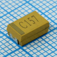 CA45-D016K157T Конденсатор танталовый твердотельный SMD типоразмер D, 16 В, 150 мкФ ±10%, XIANGYEE pe604522 фото