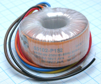 55102-P1S2 Тороидальный трансформатор 15ВА 230В 2x18В 0.417A S, (62x62мм) TALEMA pe130923 фото