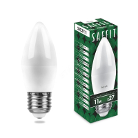Лампа светодиодная LED 11вт Е27 белый матовая свеча 55135 Feron pe801900 фото