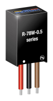 R-78W5.0-0.5 Преобразователь DC/DC на печатную плату вход 24В выход 5В 0.5A 3-Pin коробка RECOM pe432236 фото