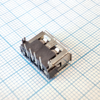 USB 4AFR розетка на плату 2p . pe340590 фото