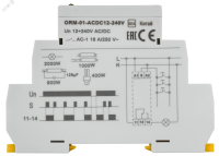 Импульсное реле ORM. 1 конт. 12-240 В AC/DC ORM-01-ACDC12-240V IEK pe728175 фото