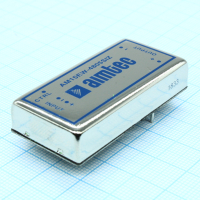 AM15EW-4805SIZ DC/DC, 15Вт, вход 18…75В, выход 5В/3А, изоляция 1500В DC, КПД 80%, максимальная емкостная нагрузка не более 4700мкФ, вход On/Off, 2x1