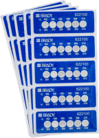 brd622100 TIL-6-182C/360F Этикетка - индикатор температур (1упак/30 шт.) BRADY pe965744 фото