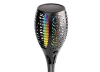 Светильник светодиодный SLR-S11-RGB садовый эффект факела 33LED 58см IP44 (3 варианта установки) солнечная батарея 5040823 ФАZА pe580208 фото