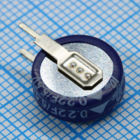 JGAV5R5D224Z047B Ионистор стандартный мини 5,5V, 0,22F, -25...+70°C, 1000h, 11,5x12.3mm, вертикального исполнения JB Capacitors pe593265 фото