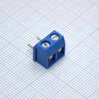 DG301R-5.0-02P-12-00A(H) Винтовой клеммный блок с защитой провода, 2 контакта. Серия DG301R-5.0 Degson pe82289 фото