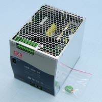 SDR-960-48 Преобразователь AC-DC на DIN-рейку  960Вт, ККМ, выход 48В/20A, рег. вых 48…55В, вход 180…264В AC, 47…63Гц/254...370В DC, изоляция 3000В AC, в кожухе  110х125.2х150мм, -30…+70°С Mean Well pe352881 фото