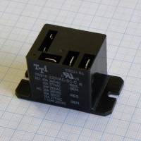 TR91F-220VAC-SC-C-R мощное реле с консолью 220VAC, 20A, 1переключение Tai Shing pe104305 фото